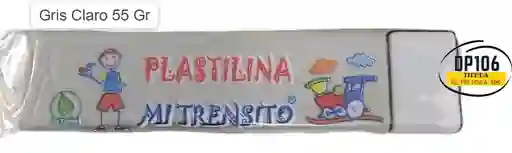 Plastilina Gris Claro 55 Gr X 1 Und