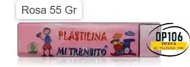 Plastilina Rosa 55 Gr X 1 Und