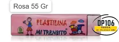 Plastilina Rosa 55 Gr X 1 Und
