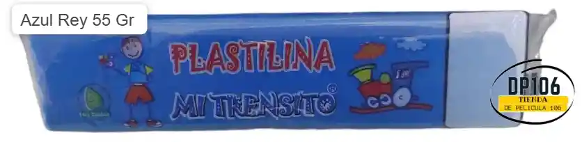 Plastilina Azul Rey 55 Gr X 1 Und