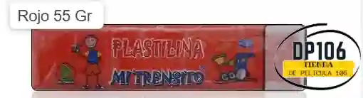 Plastilina Rojo 55 Gr X 1 Und