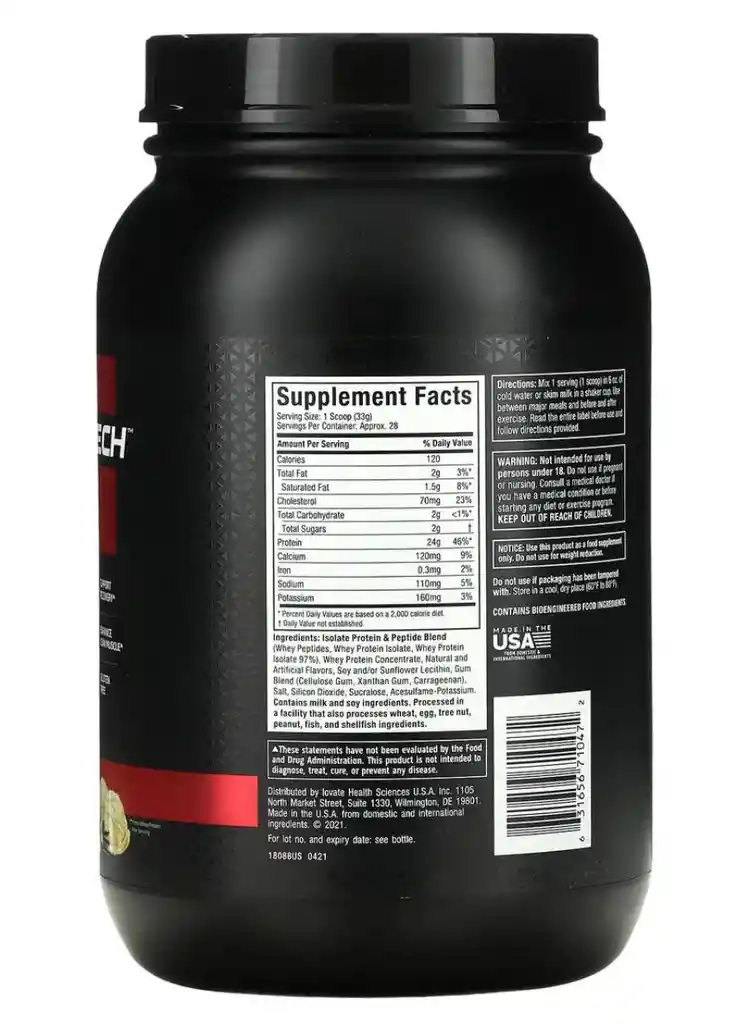 Nitro Tech Whey Gold 5 Lb