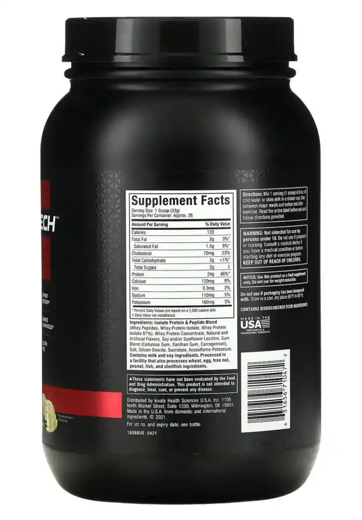 Nitro Tech Whey Gold 2lb