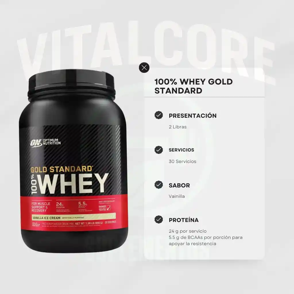 100% Whey Gold Standard 2lb