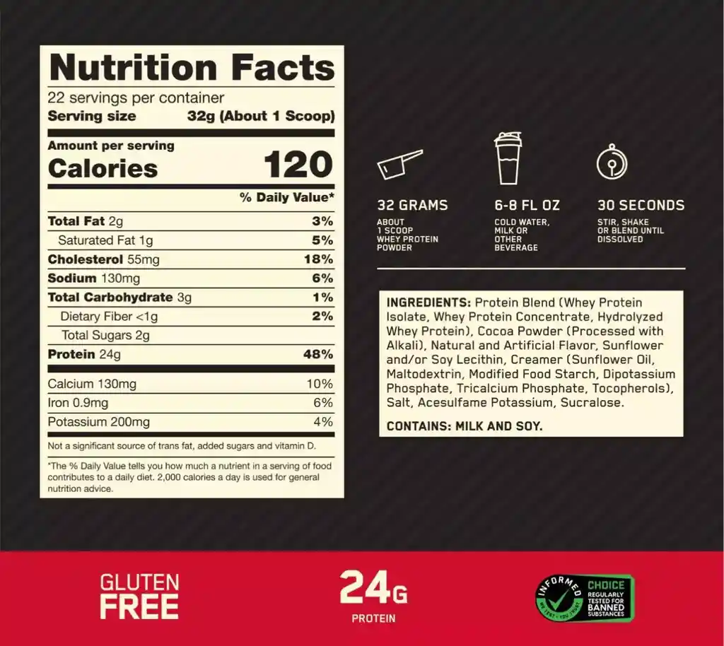 100% Whey Gold Standard 2lb