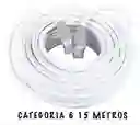 Cable De Red Utp Categoría 6 De 15 Metros