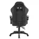 Silla Gamer Ergonomica Color Negro Con Gris
