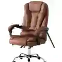 Silla Ejecutiva De Oficina Ergonomica Color Marrón