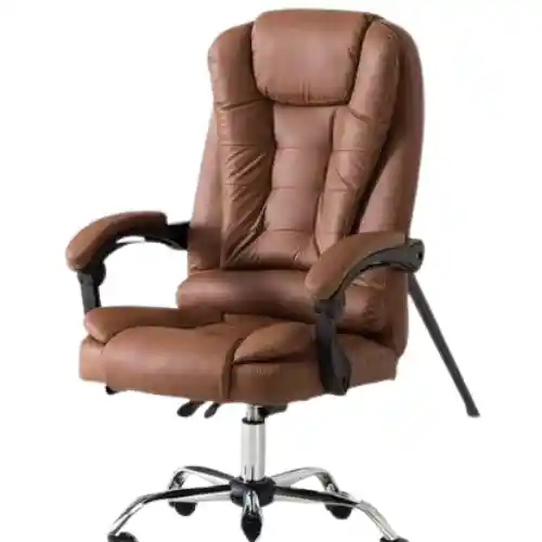Silla Ejecutiva De Oficina Ergonomica Color Marrón