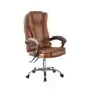 Silla Ejecutiva De Oficina Ergonomica Color Marrón