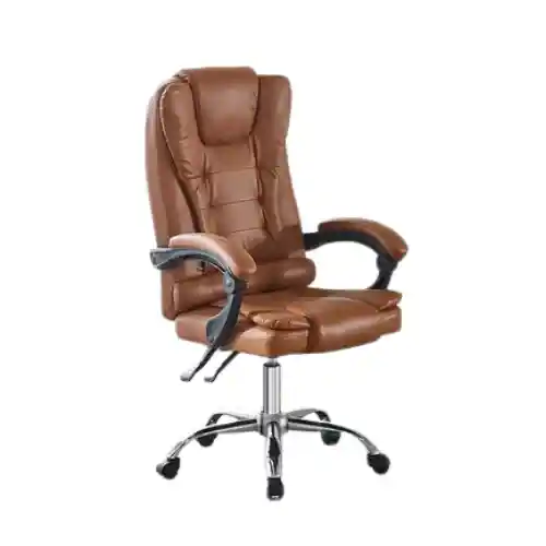 Silla Ejecutiva De Oficina Ergonomica Color Marrón