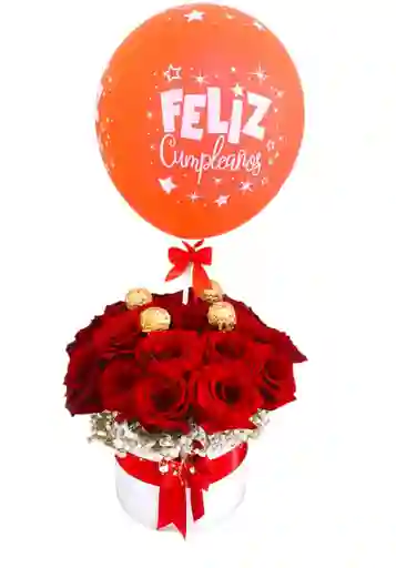 Caja De Rosas Y Ferro