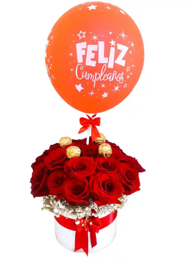 Caja De Rosas Y Ferro