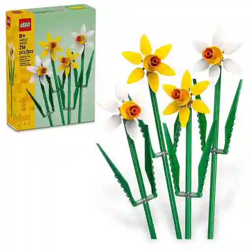 Juego De Construcción Lego 216 Piezas Narcisos Para Niños