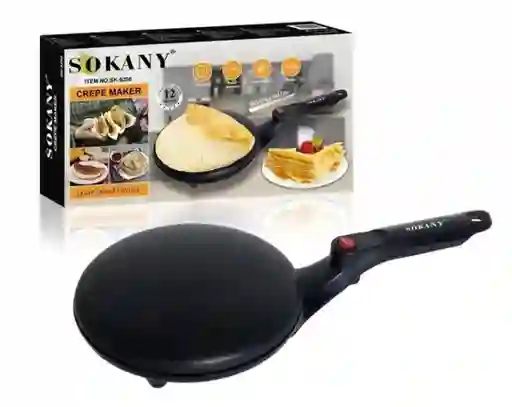 Maquina Electrica Crepera Para Hacer Crepes Sokany