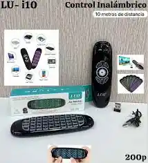 Control Remoto Mouse Teclado Inalámbrico Tv Box Portátil Mini Teclado