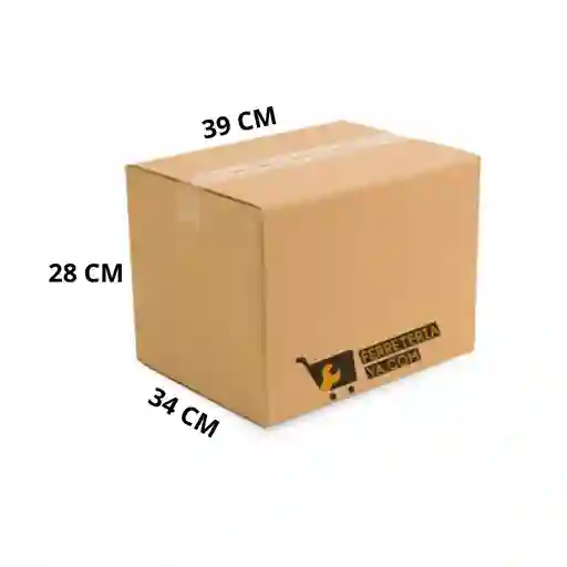 Caja Carton Para Empacar Ó Embalaje 39 - 28 - 34 Cm