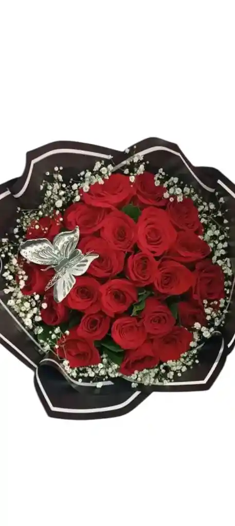 Bouquet De Rosas Rosas Rojas