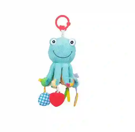 Juguete Sensorial Pulpo Con Mordedoras Colgante Para Bebés