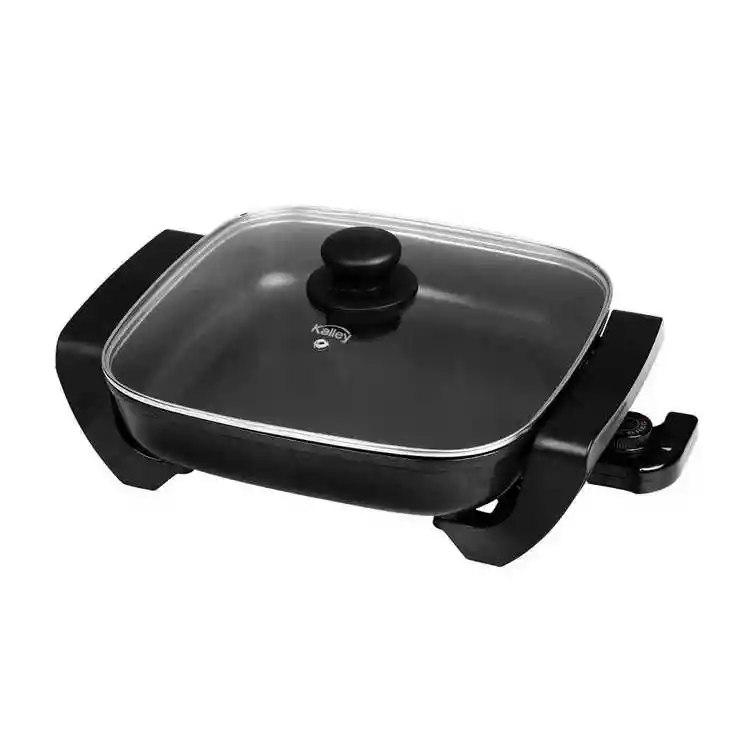Sartén Eléctrico Kalley Negro