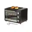 Horno Tostador Kalley 18 Litros Negro