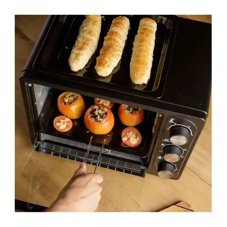 Horno Tostador Kalley 18 Litros Negro