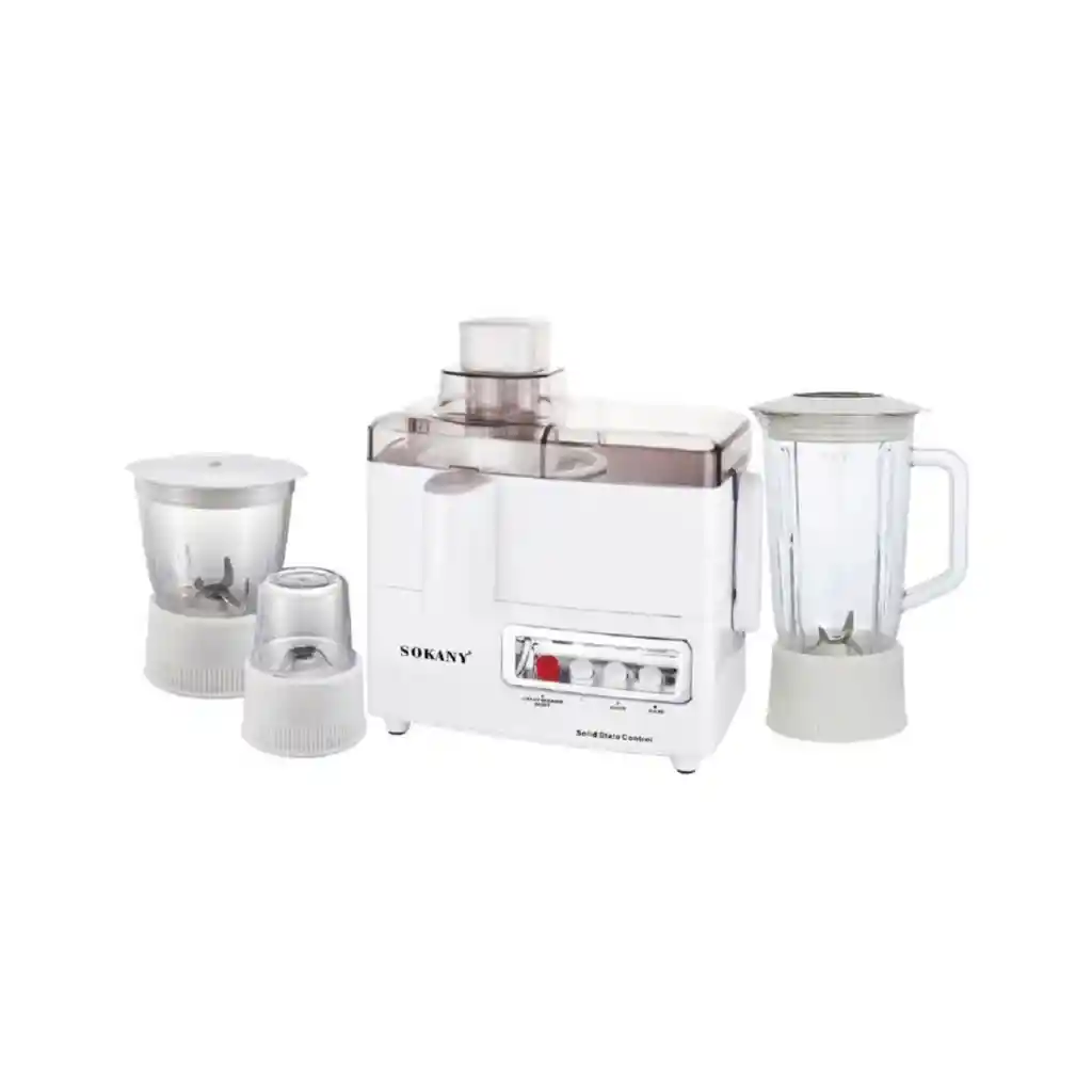 Maquina Extractor De Jugo 4 En 1, Sk-03029 Sokany