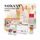 Maquina Extractor De Jugo 4 En 1, Sk-03029 Sokany