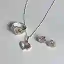 Set De 15 Años Corazón Rosado