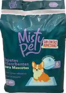 Tapetes Absorbentes Misty Pe X 12un