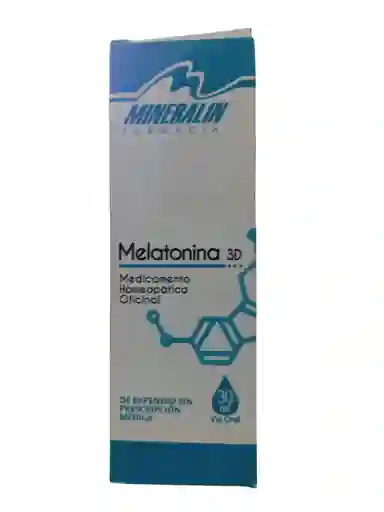 Melatonina En Gotas X 30 Ml Mineralin