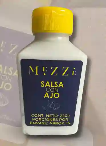 Salsa Con Ajo Vegana 220 G Mezze
