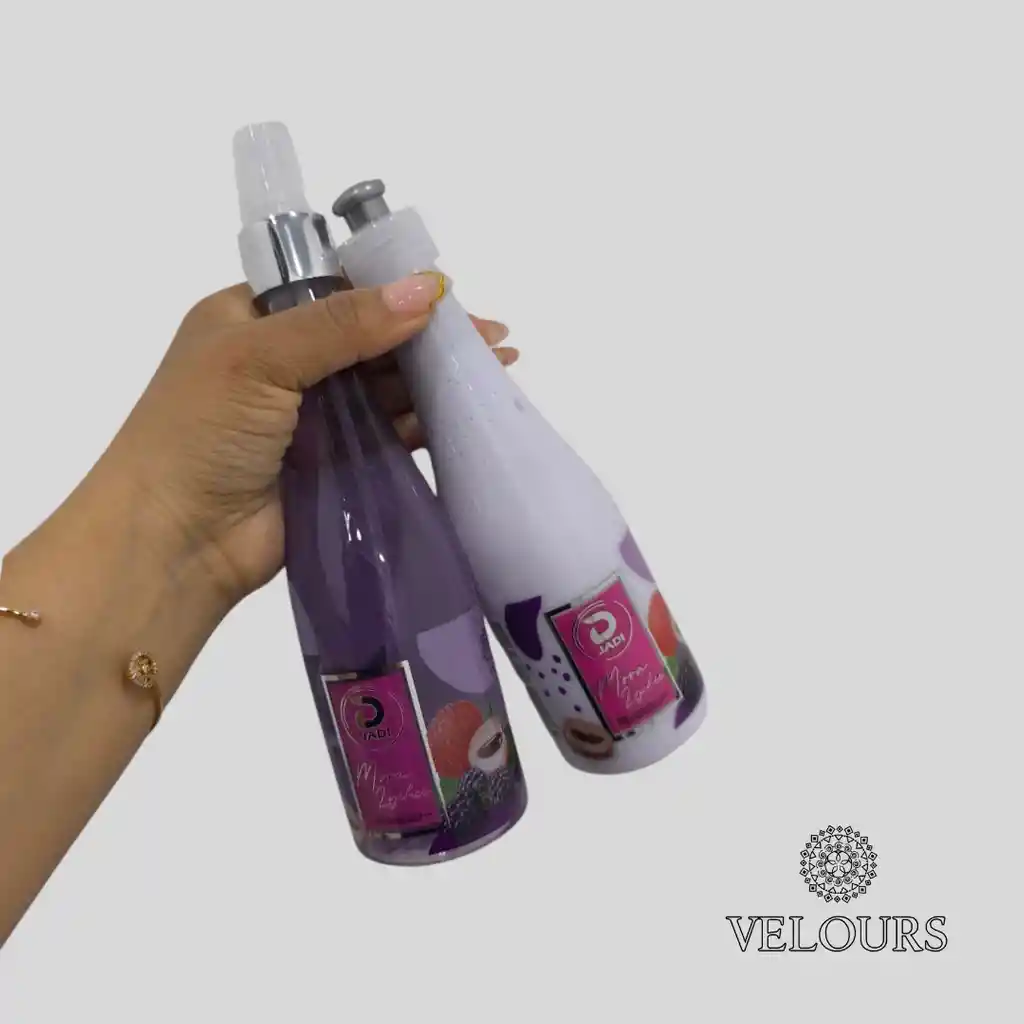 Kit De Baño Aroma Mora - Lyche Jadi