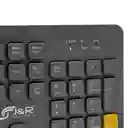Teclado Inalambrico Recargable Jr Tmjr-032