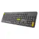 Teclado Inalambrico Recargable Jr Tmjr-032
