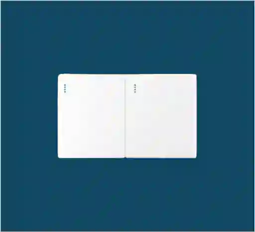 Interruptor Doble Blanco Premium Diamante