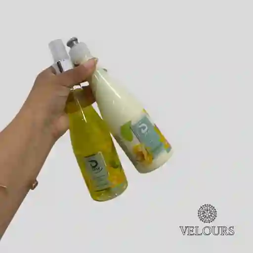 Kit De Baño Aroma Banana Vic Jadi