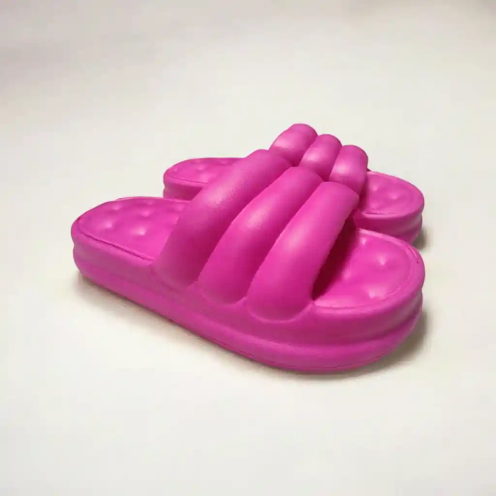 Sandalias Para Dama Fucsia Talla 36