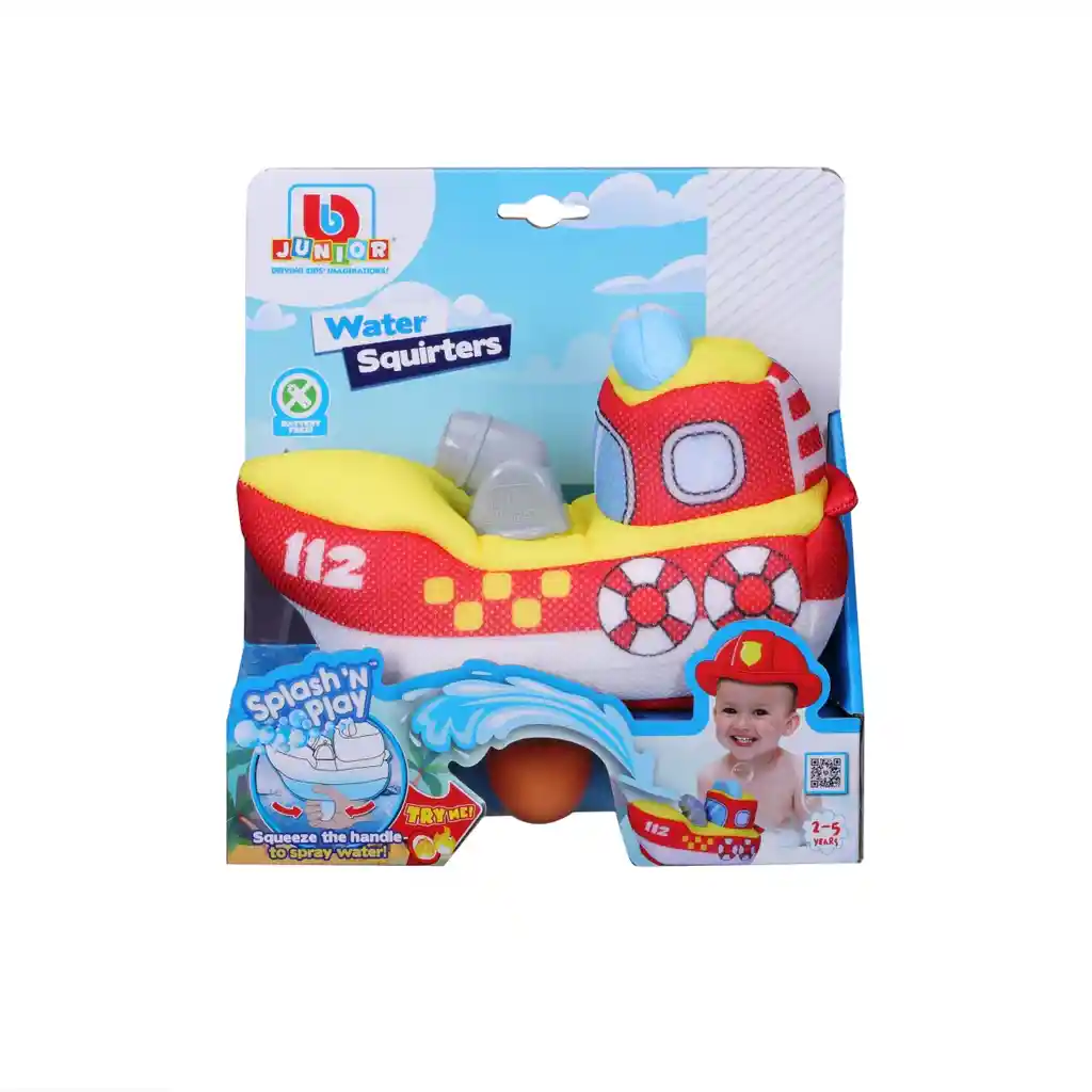 Juguete Didáctico Para El Baño Barco Bburago Para Niños