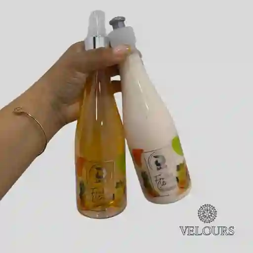 Kit De Baño Aroma Frutas Citricas Jadi