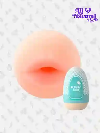 Huevo Boca Masturbador Realista Masculino Texturizado