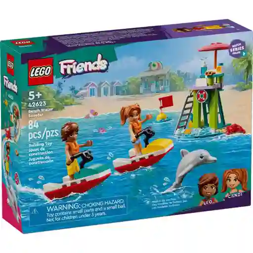 Juego De Construcción Lego 84 Piezas Moto Acuática Niños