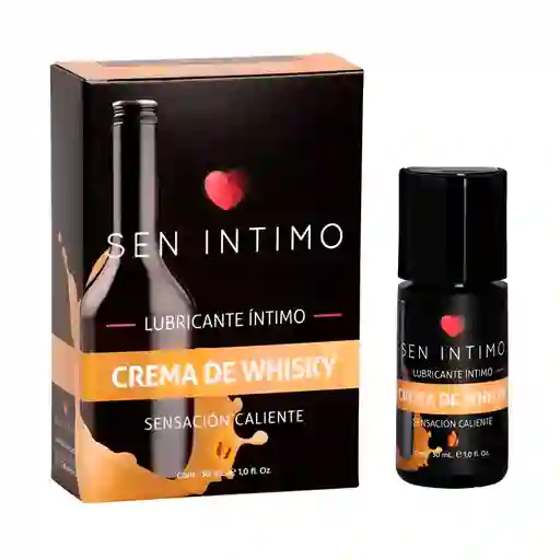 Lubricante Íntimo Crema De Whisky Sen Íntimo X30 Ml Lubricante Whisky Sexo Oral