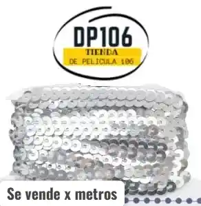 Lentejuelas Plata X Metros