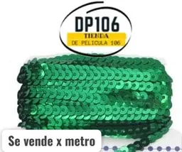Lentejuelas Verdes X Metro