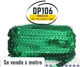 Lentejuelas Verdes X Metro