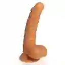 Dildo Masturbador Lucas Realista Con Ventosa Silicona 19cm Consolador Unisex