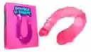 Masturbador Doble Penetración Dildo Consolador Masturbador Double U-shape Diversión Doble