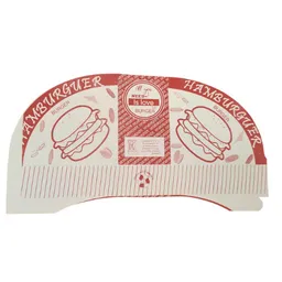 Porta Hamburguesa Paqx100u