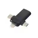 Otg 3 En 1 | Lightning, Usb Tipo C, Micro Usb